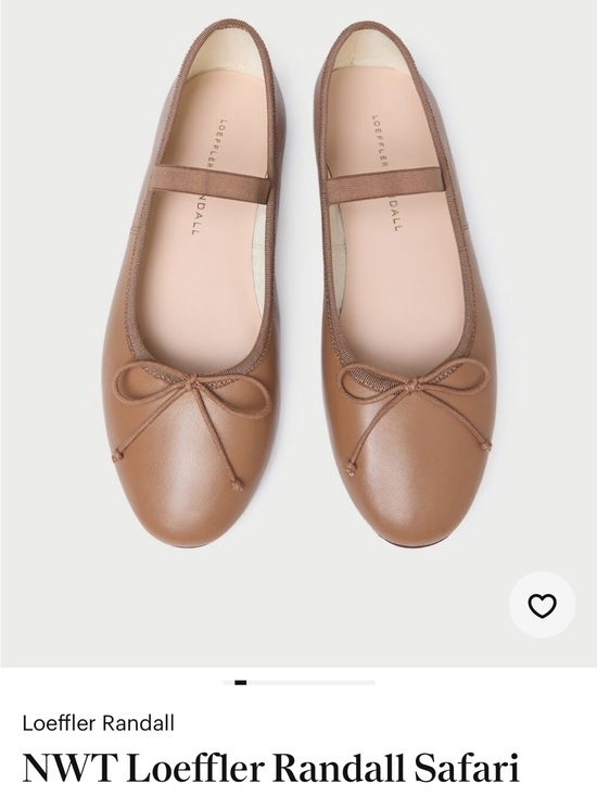 Loeffler Randall Shoes - Loeffler Randall Ballet Flat in Safari Brown size 8.5